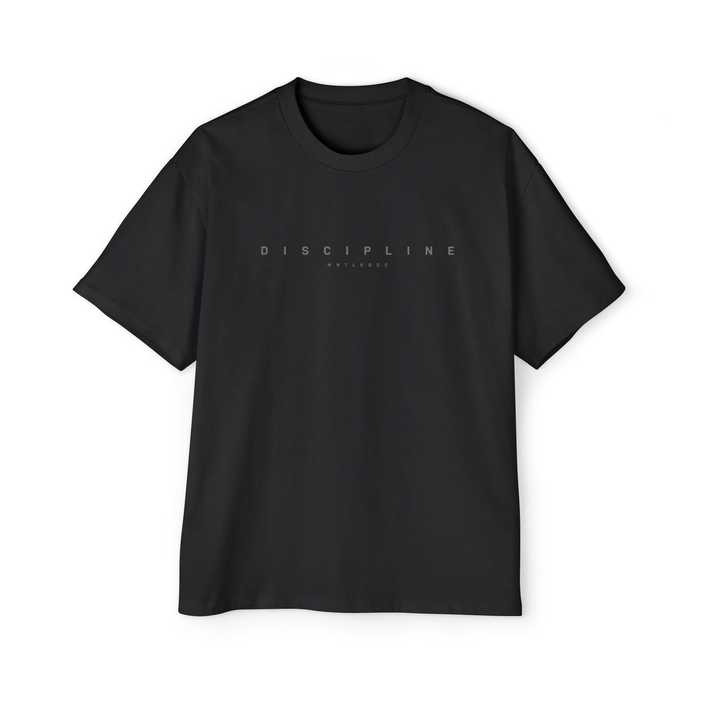 Black discipline gym pump cover t-shirt 