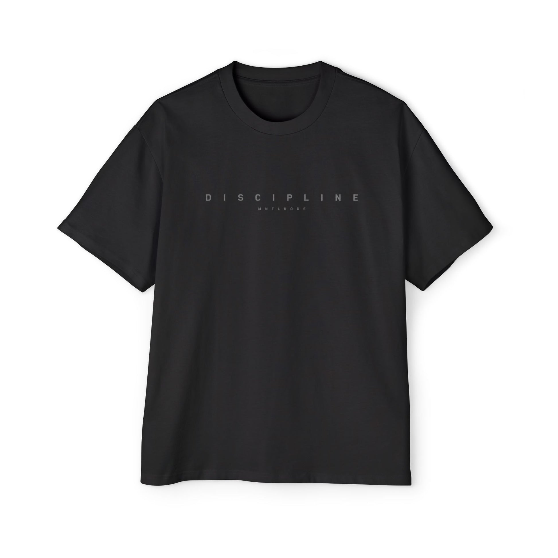Black discipline gym pump cover t-shirt 
