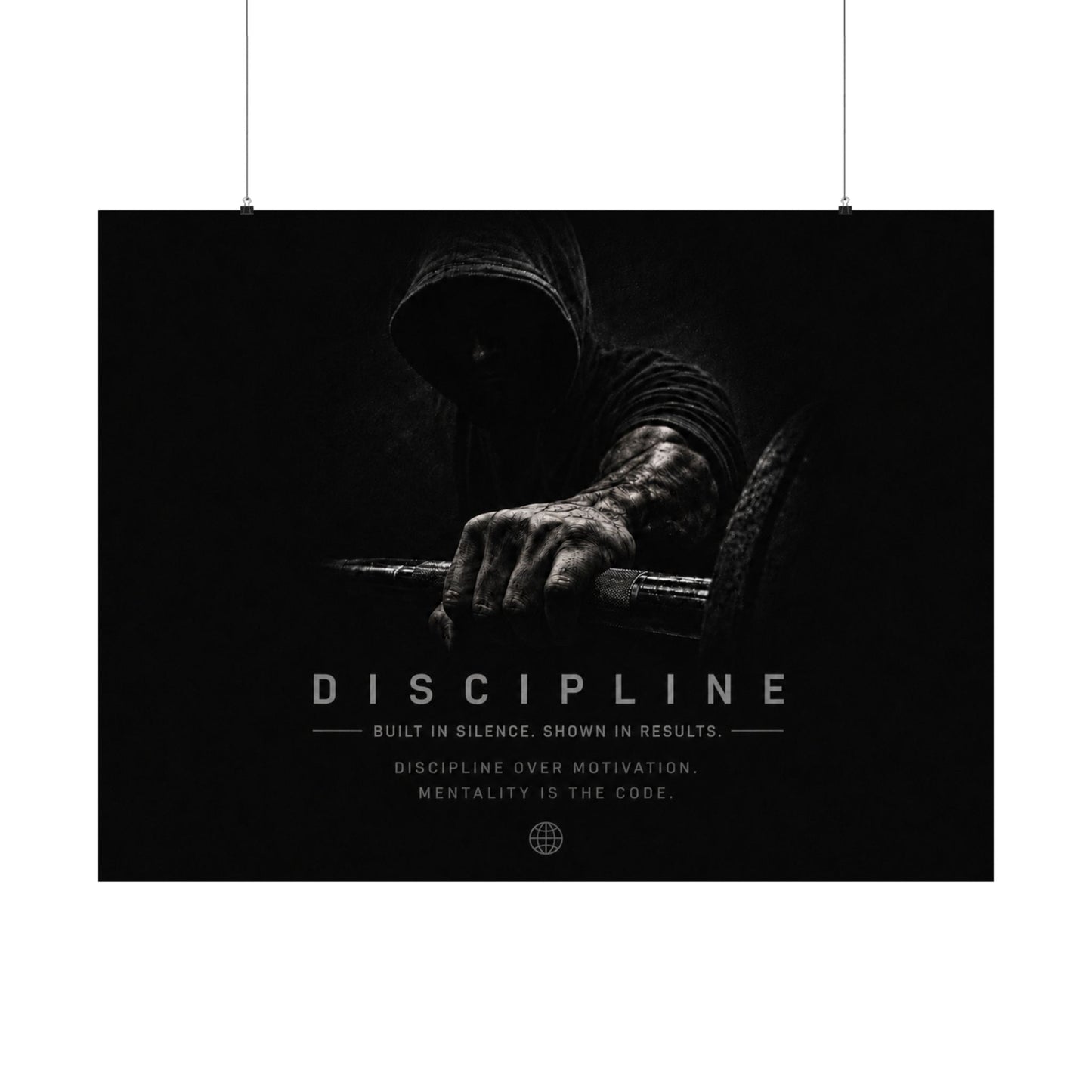 DISCIPLINE GYM POSTER